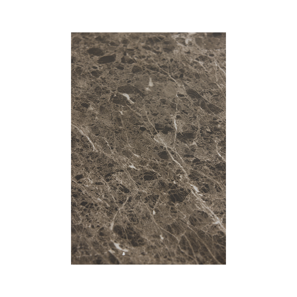 Bloom Dining Table Brown Marble