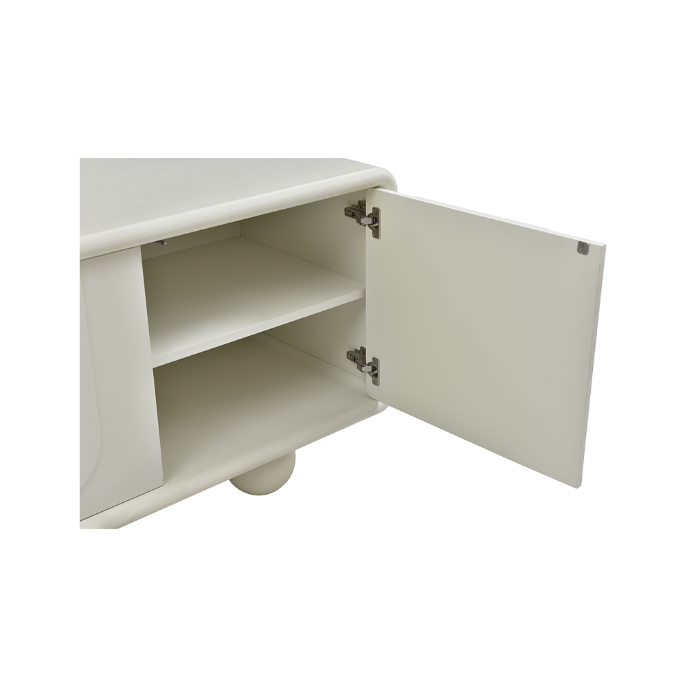 Cielo TV Stand Alabaster