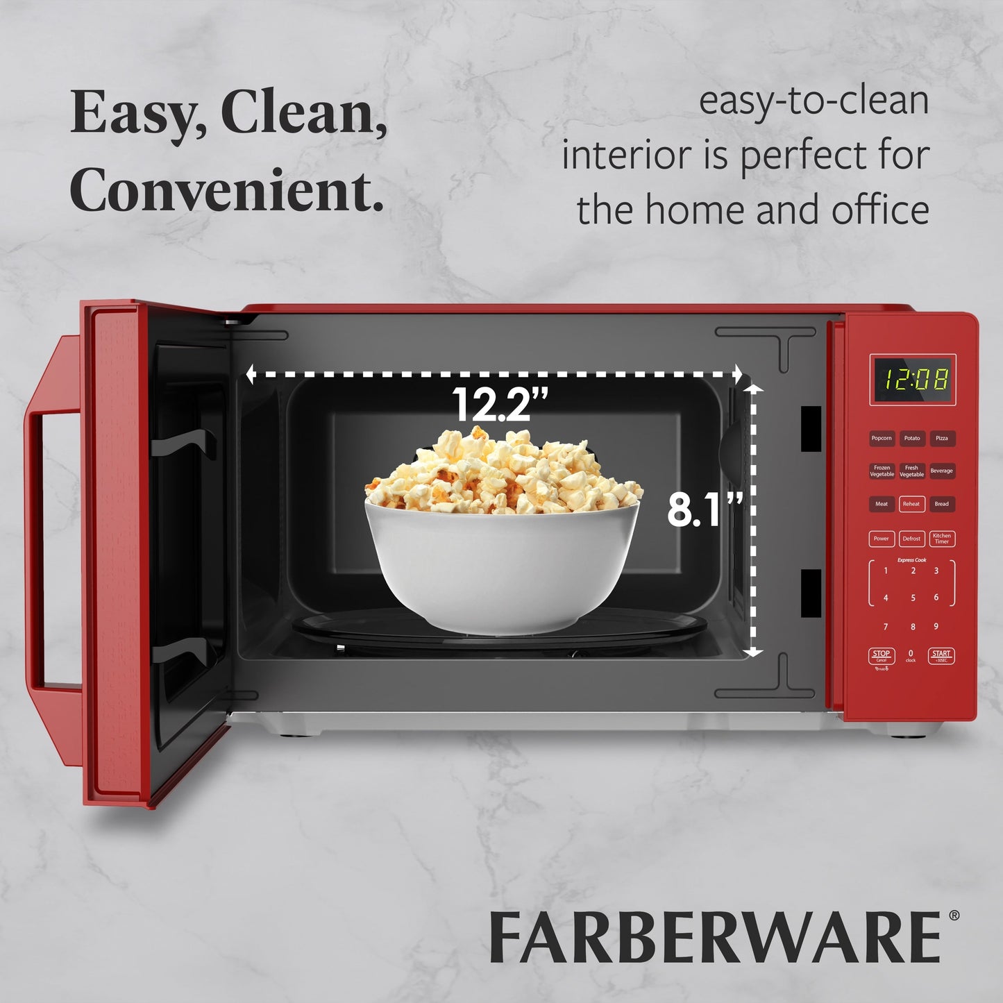 Farberware 700-Watt Compact Countertop Microwave