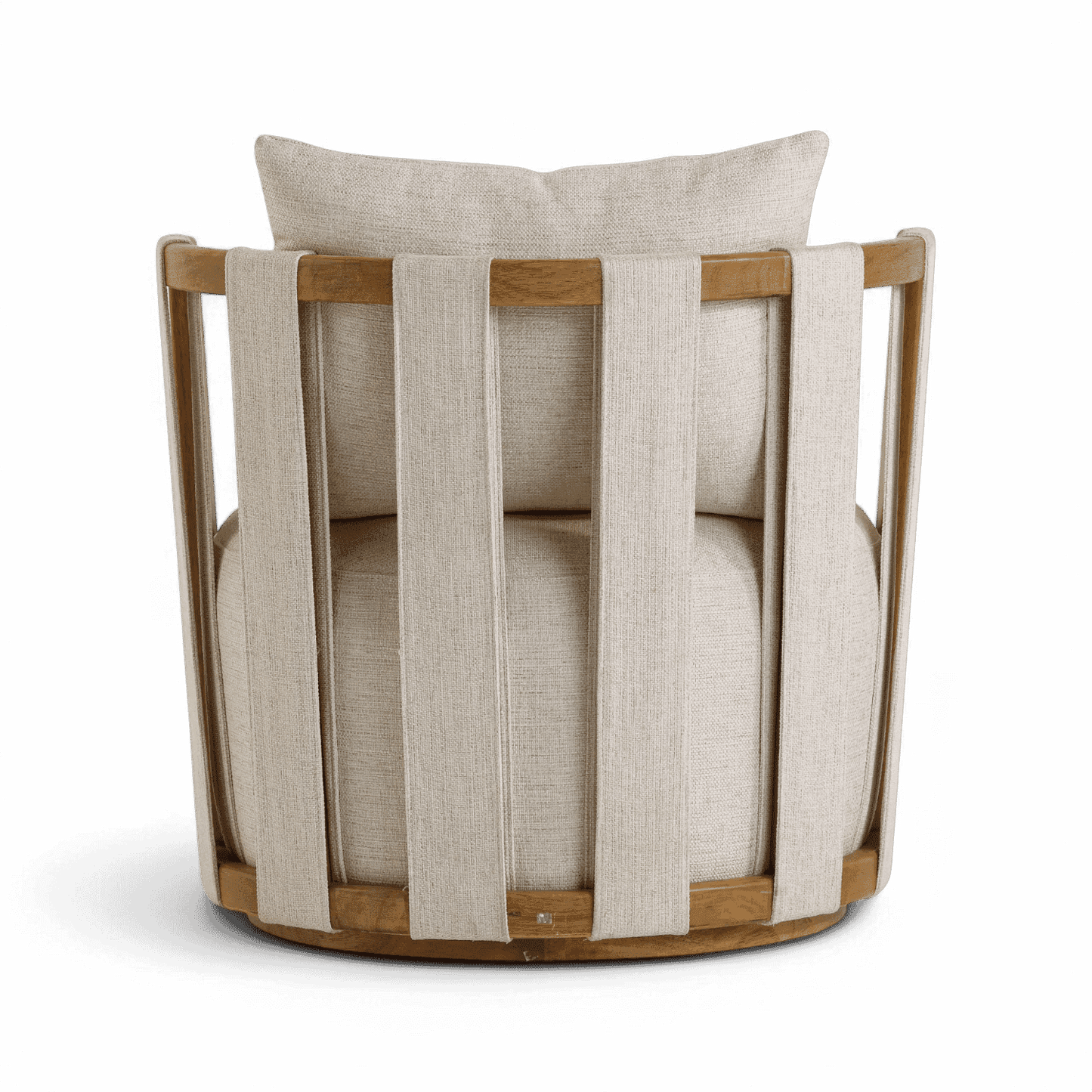 Equinox Beige Swivel Chair