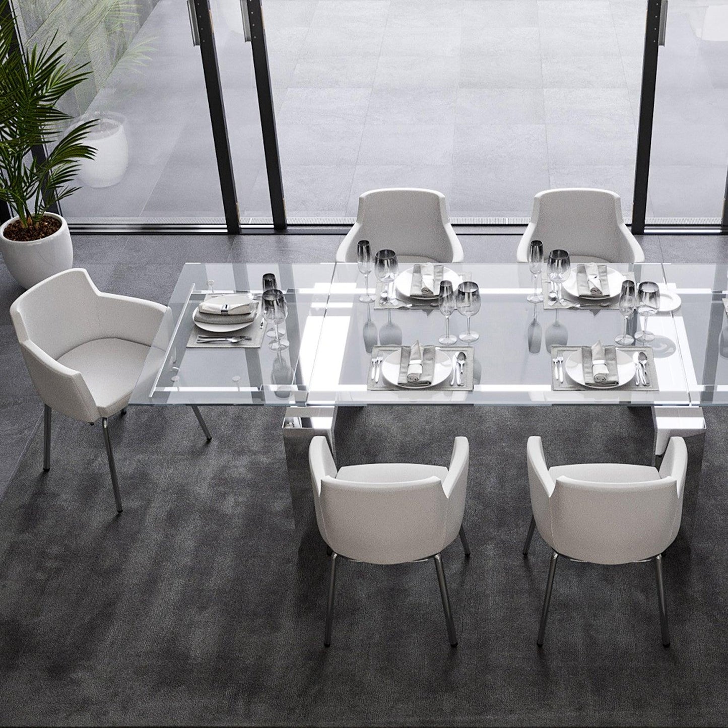 Aldo Dining Chair White