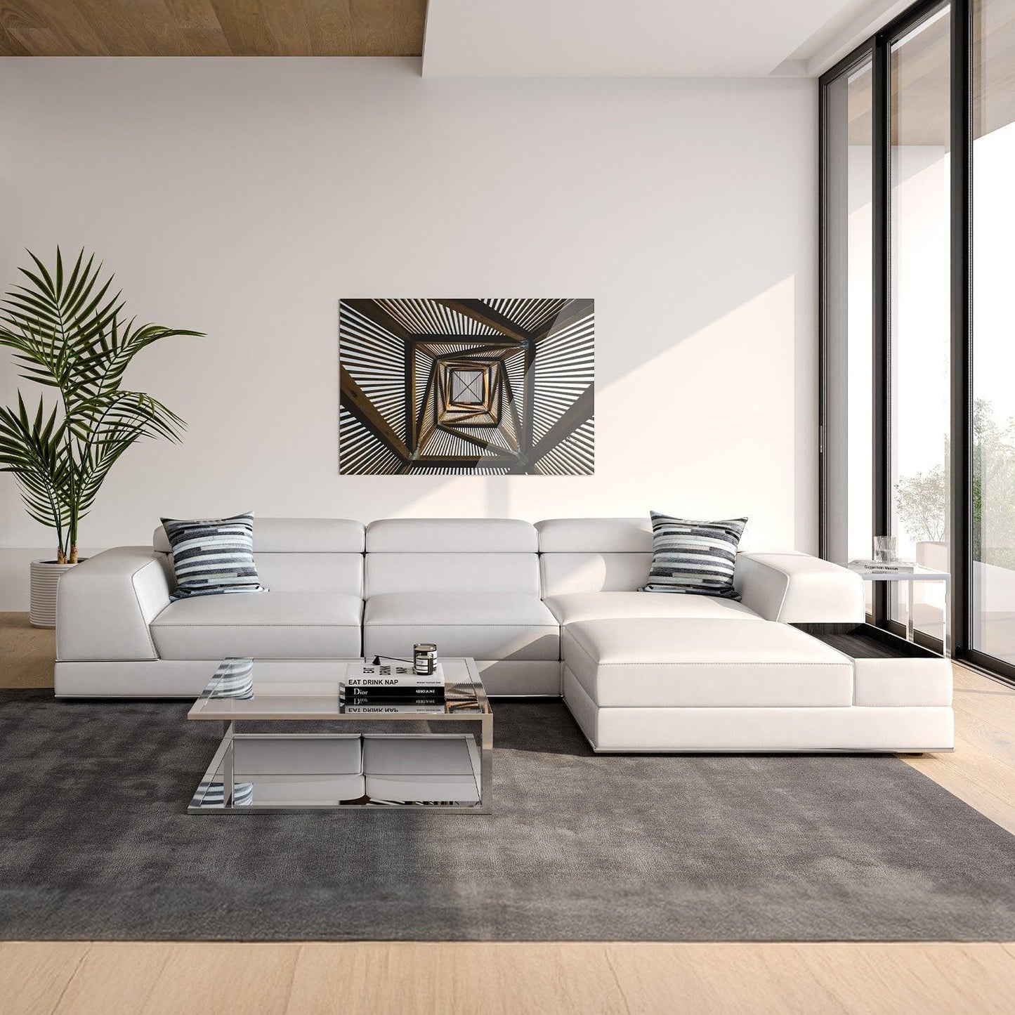 Amadeo Modular Sectional Sofa White