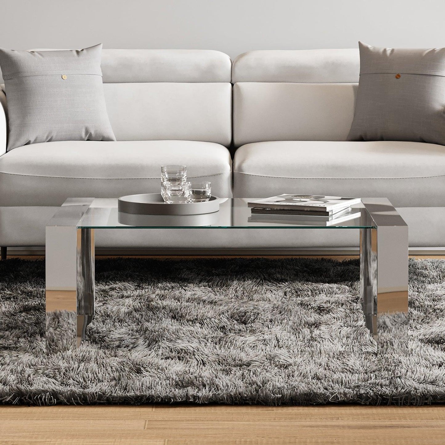 Caterina Glass Coffee Table