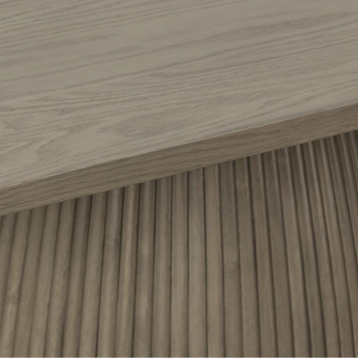 Oxford Rectangular Dining Table Greige Oak