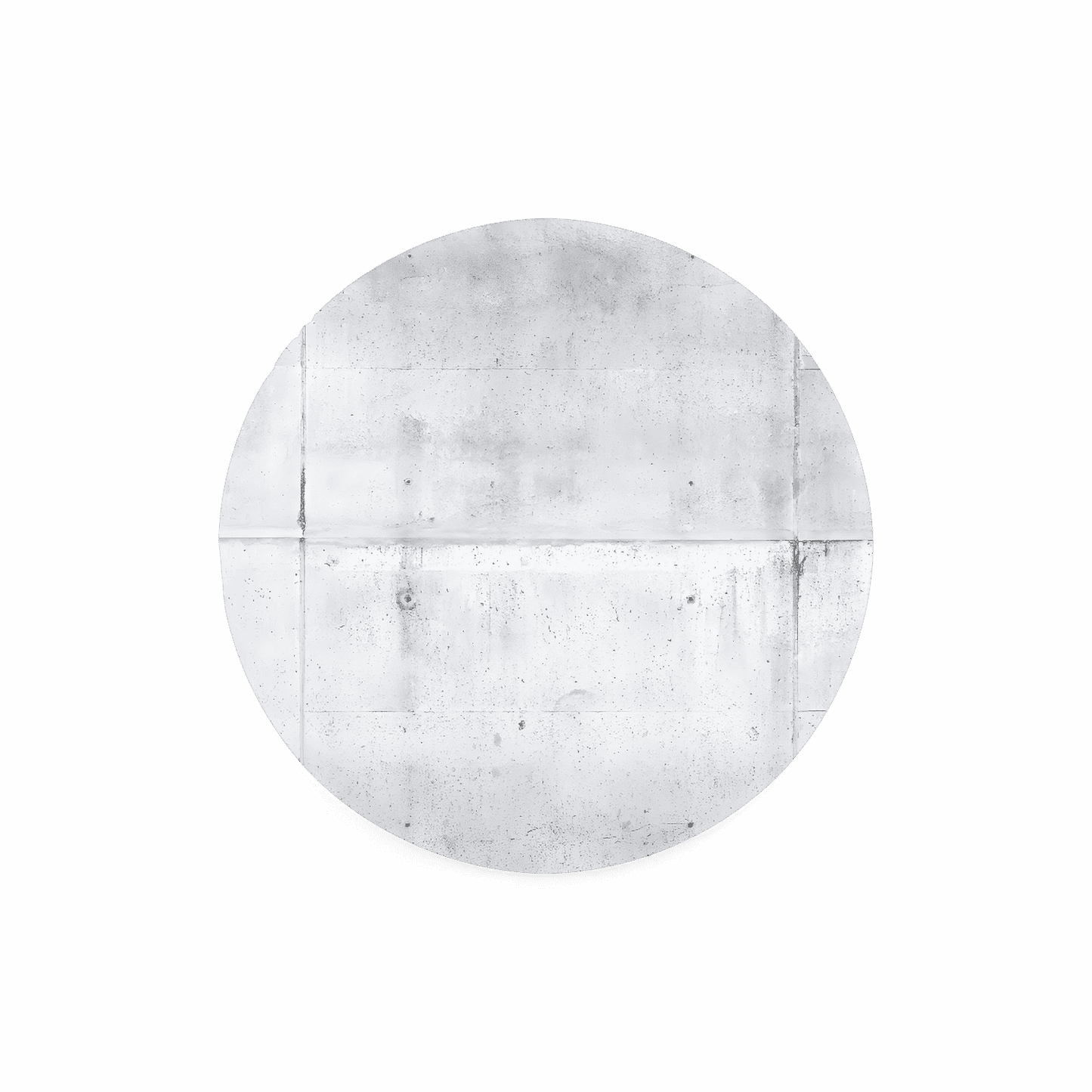 Couture Placemat Insert Round Concrete