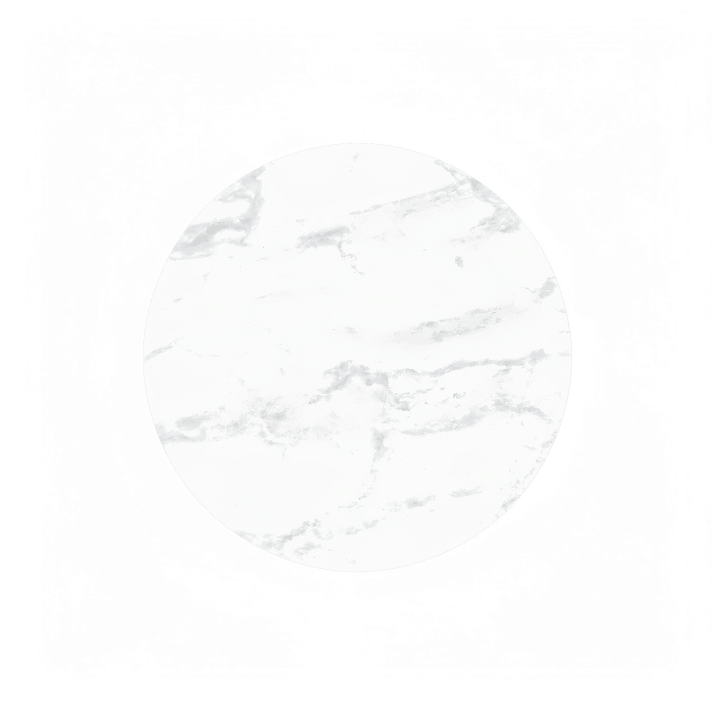 Couture Placemat Insert Round Marble