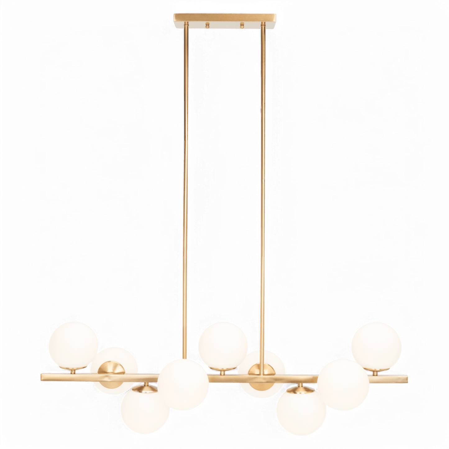 Solara Chandelier Antique Gold