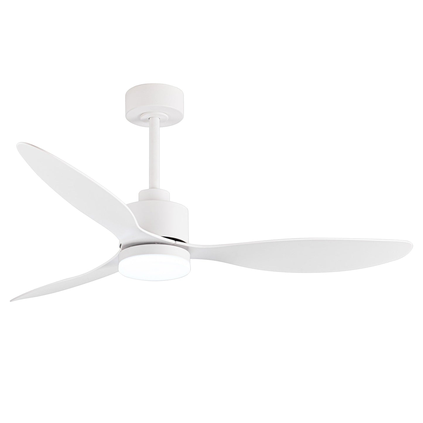 52 Inch LED Ceiling Fan with Lights Remote(3-Blade)
