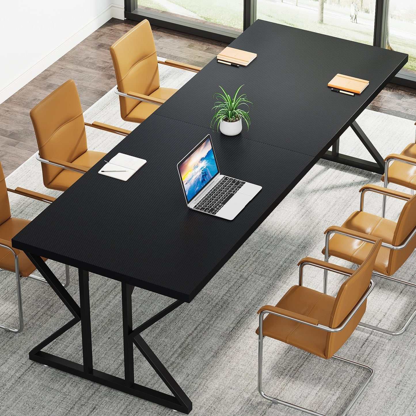 70.8-Inch Executive Desk, Large Computer Office Desk Workstation