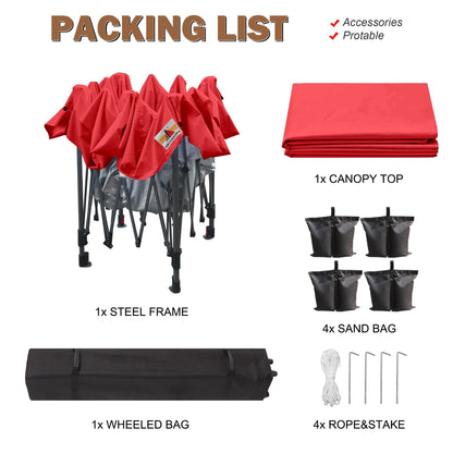 ABCCANOPY Durable Easy Pop up Canopy Tent Outdoor canopy tent