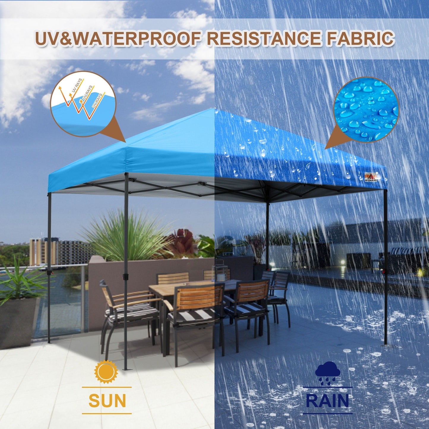 ABCCANOPY Durable Easy Pop up Canopy Tent Outdoor canopy tent