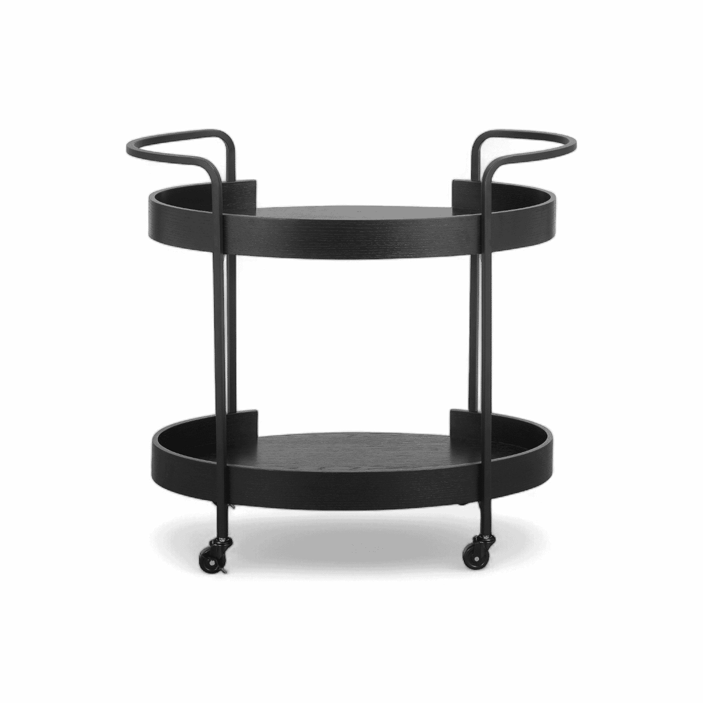 Lattice Black Bar Cart