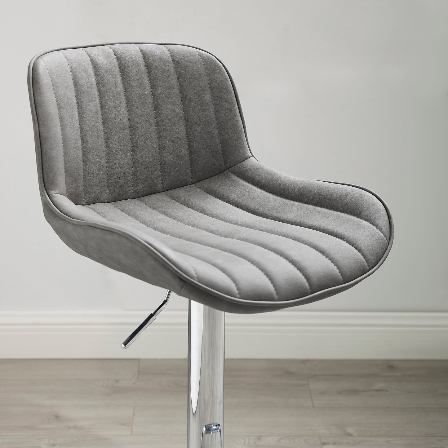 Art Leon Adjustable Height Swivel Barstool, Set of 2