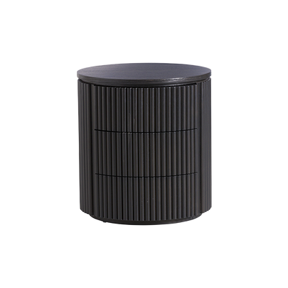 Baxter Nightstand Black Wood