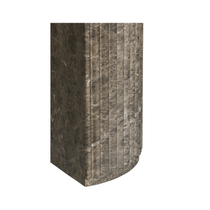 Bloom Dining Table Brown Marble