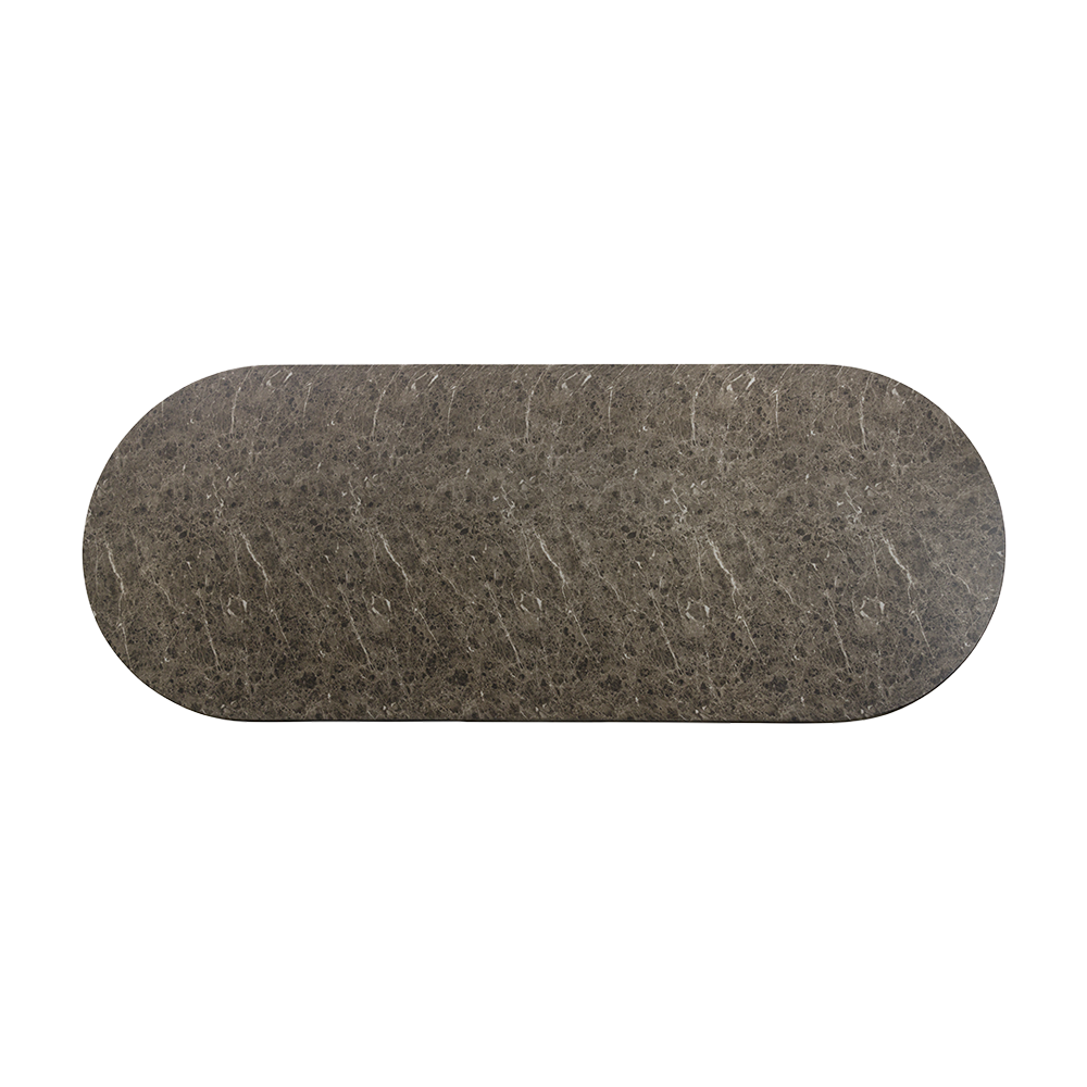 Bloom Dining Table Brown Marble