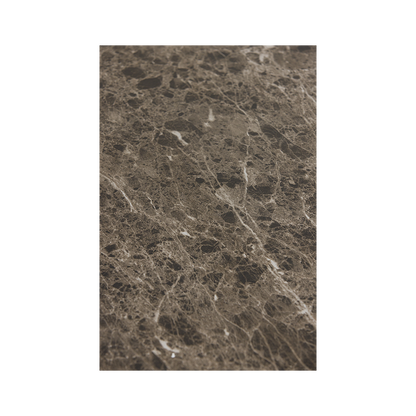 Bloom Dining Table Brown Marble