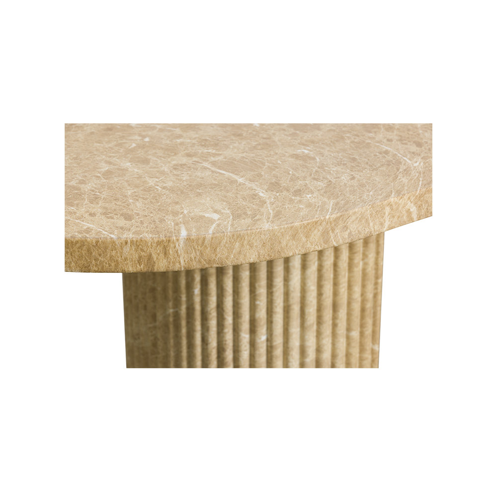 Bloom Dining Table Gold Marble