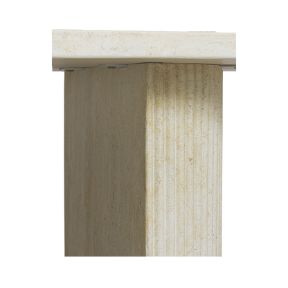 Bloom Dining Table Travertine