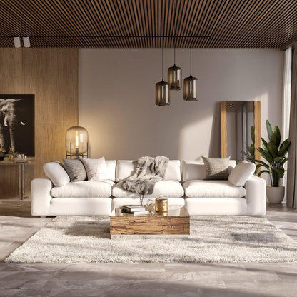 Bloom 3-Piece Modular Sofa White