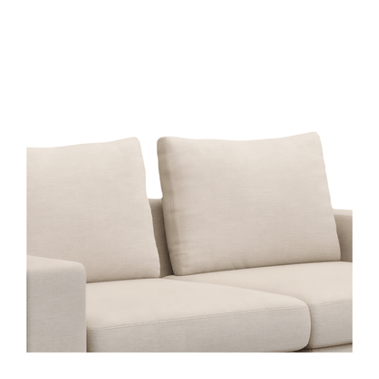 Braxton 2-Piece Sofa Cream