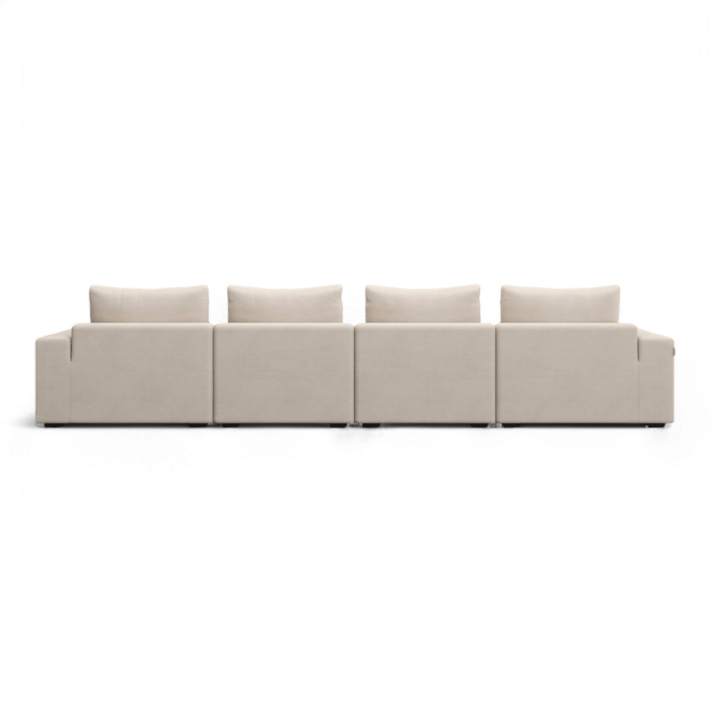 Braxton Large Sectional Sofa Cream