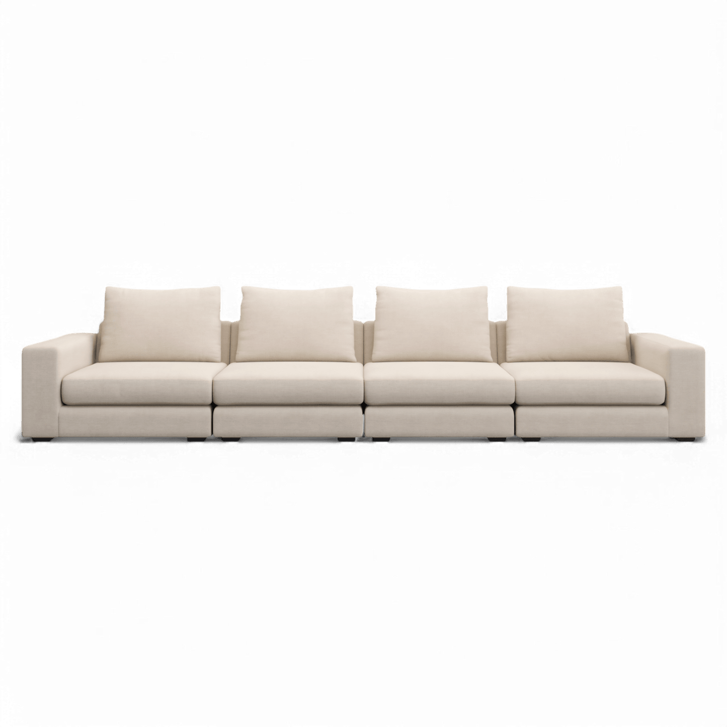 Braxton 4-Piece Sofa Cream