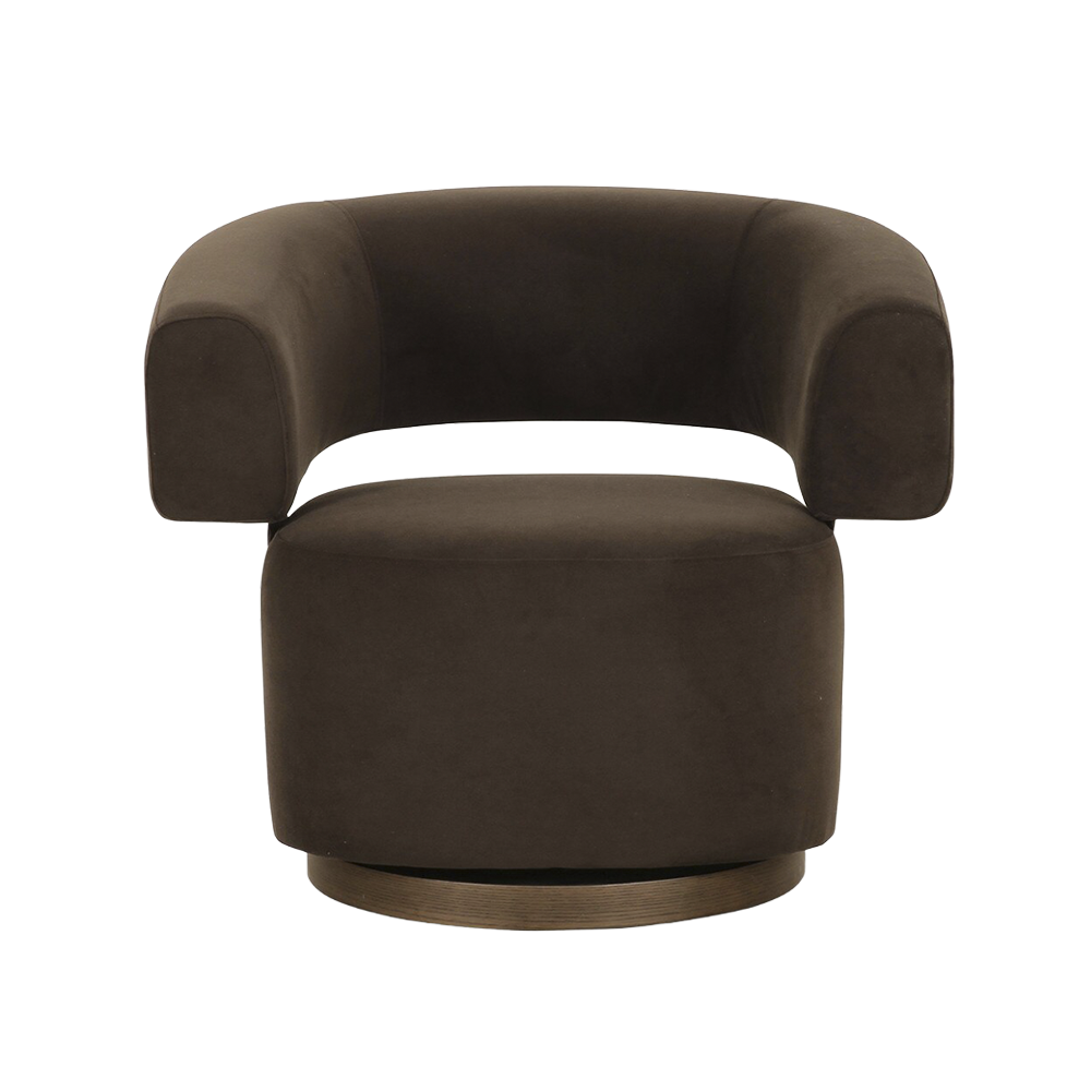Bruna Lounge Chair Brown
