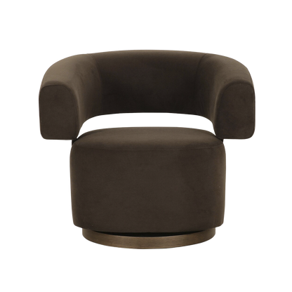 Bruna Lounge Chair Brown