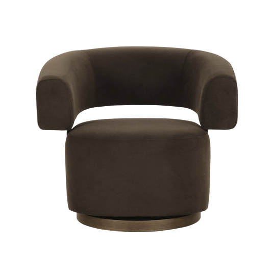 Bruna Lounge Chair Brown