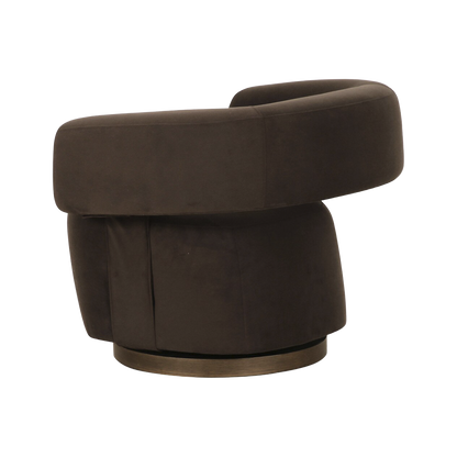 Bruna Lounge Chair Brown