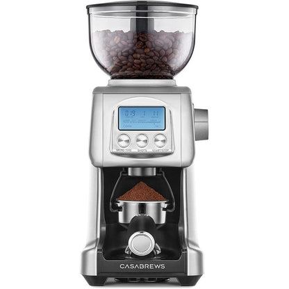 CASABREWS Tornado Electric Coffee Grinder Conical Burr Silver - N/A