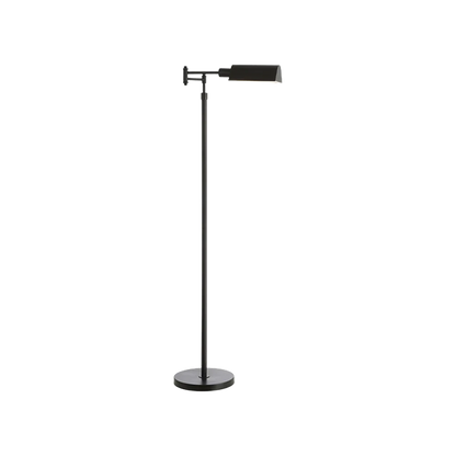 Calvus Task Floor Lamp Black