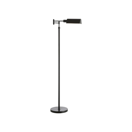 Calvus Task Floor Lamp Black