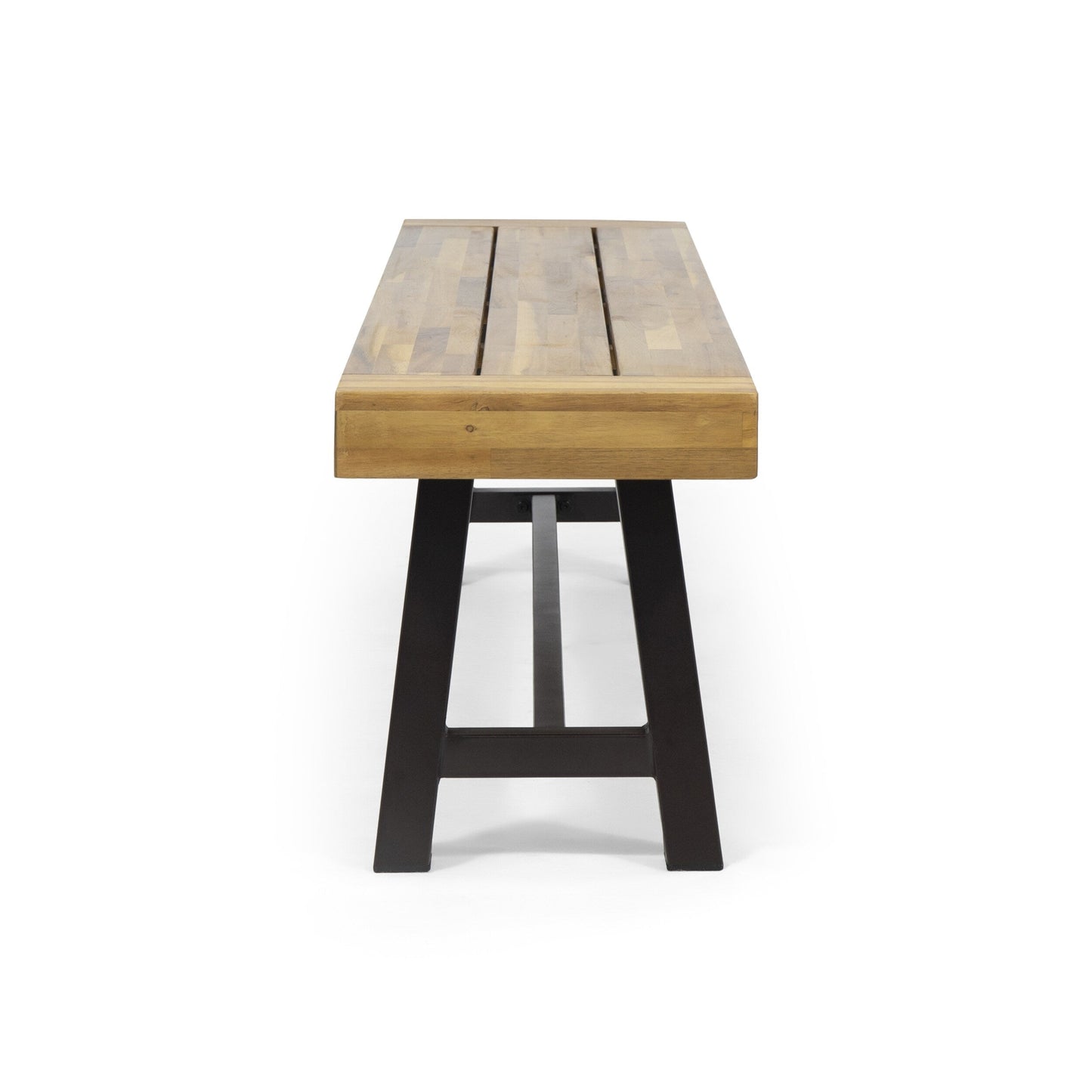 Carlisle Acacia Wood Outdoor Bench by Christopher Knight Home