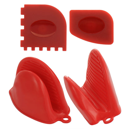 Cast Iron Pre Seasoned Skillet and Accessories 12 Piece Set