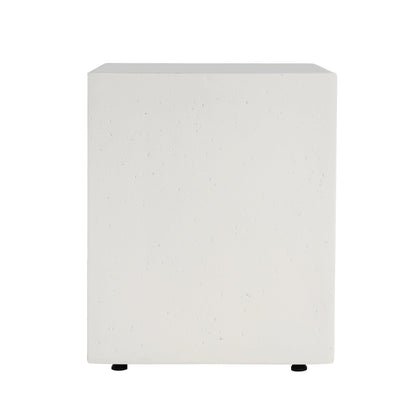 Christopher Knight Home - Aidan Outdoor Lightweight Concrete Tank Holder Side Table