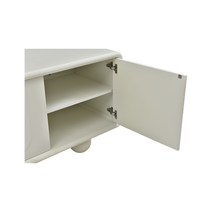 Cielo TV Stand Alabaster