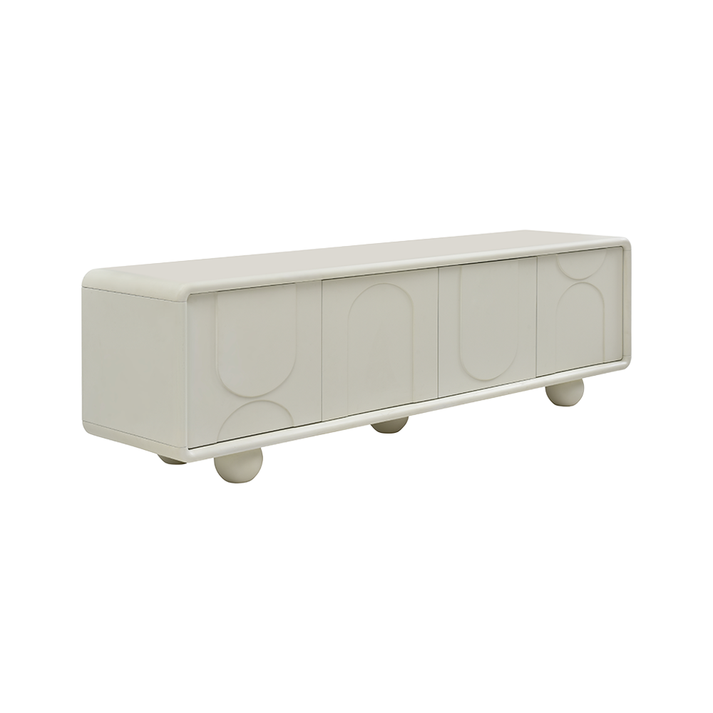 Cielo TV Stand Alabaster