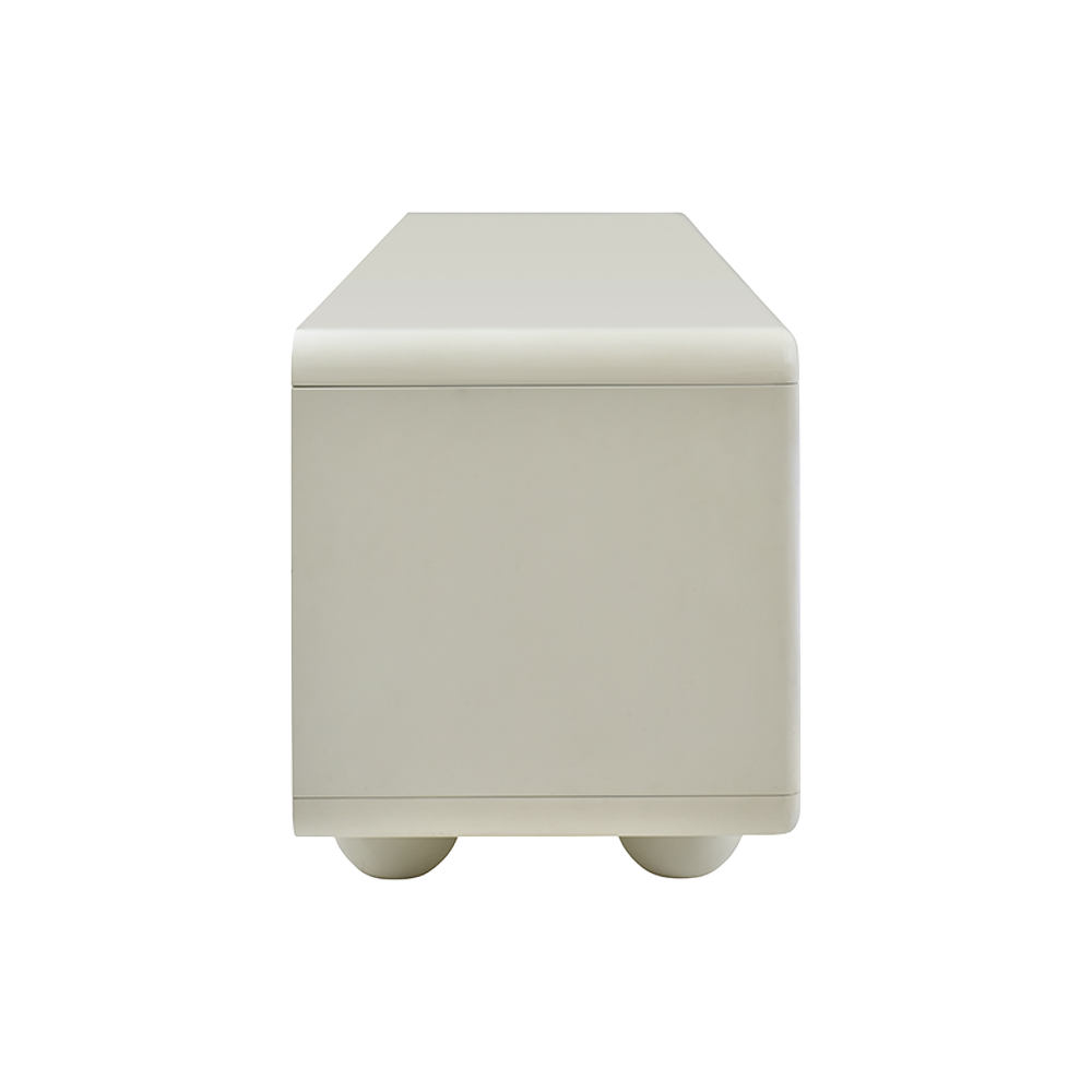 Cielo TV Stand Alabaster