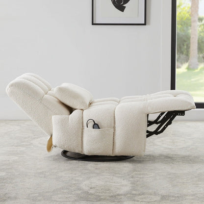 Cole Power Recliner Chair Swivel Glider with Lumbar Support