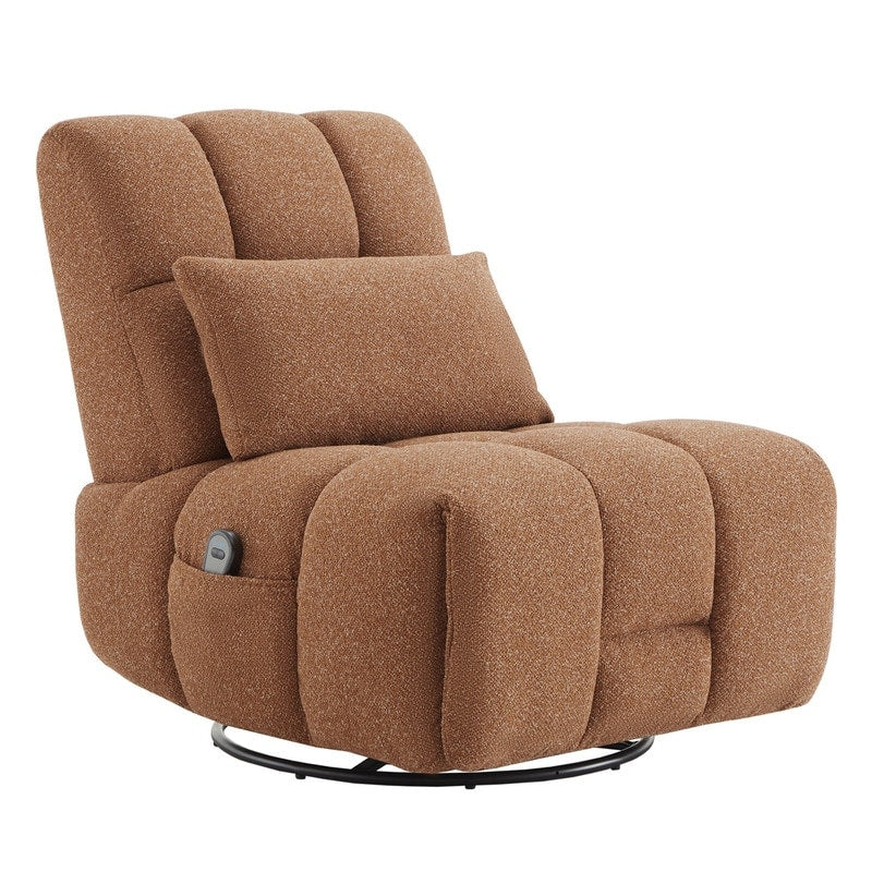 Cole Power Recliner Chair Swivel Glider with Lumbar Support