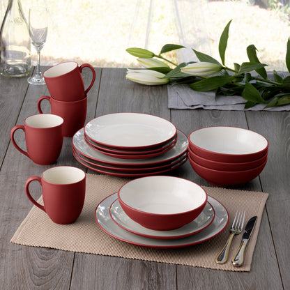 Noritake Colorwave 16-Piece Coupe Dinnerware Set, Service For 4