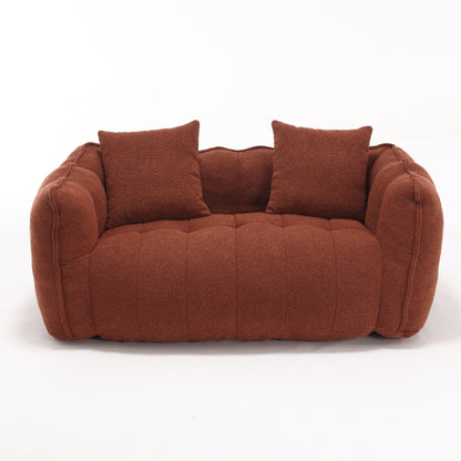 Comfortable square recliner sofa