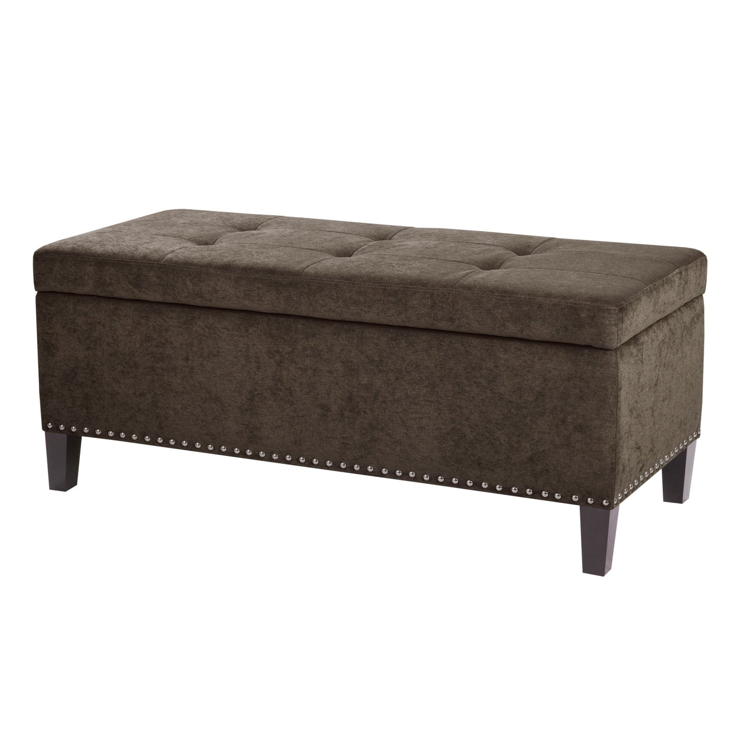 Madison Park Shandra II Tufted Top Soft Close Storage Bench
