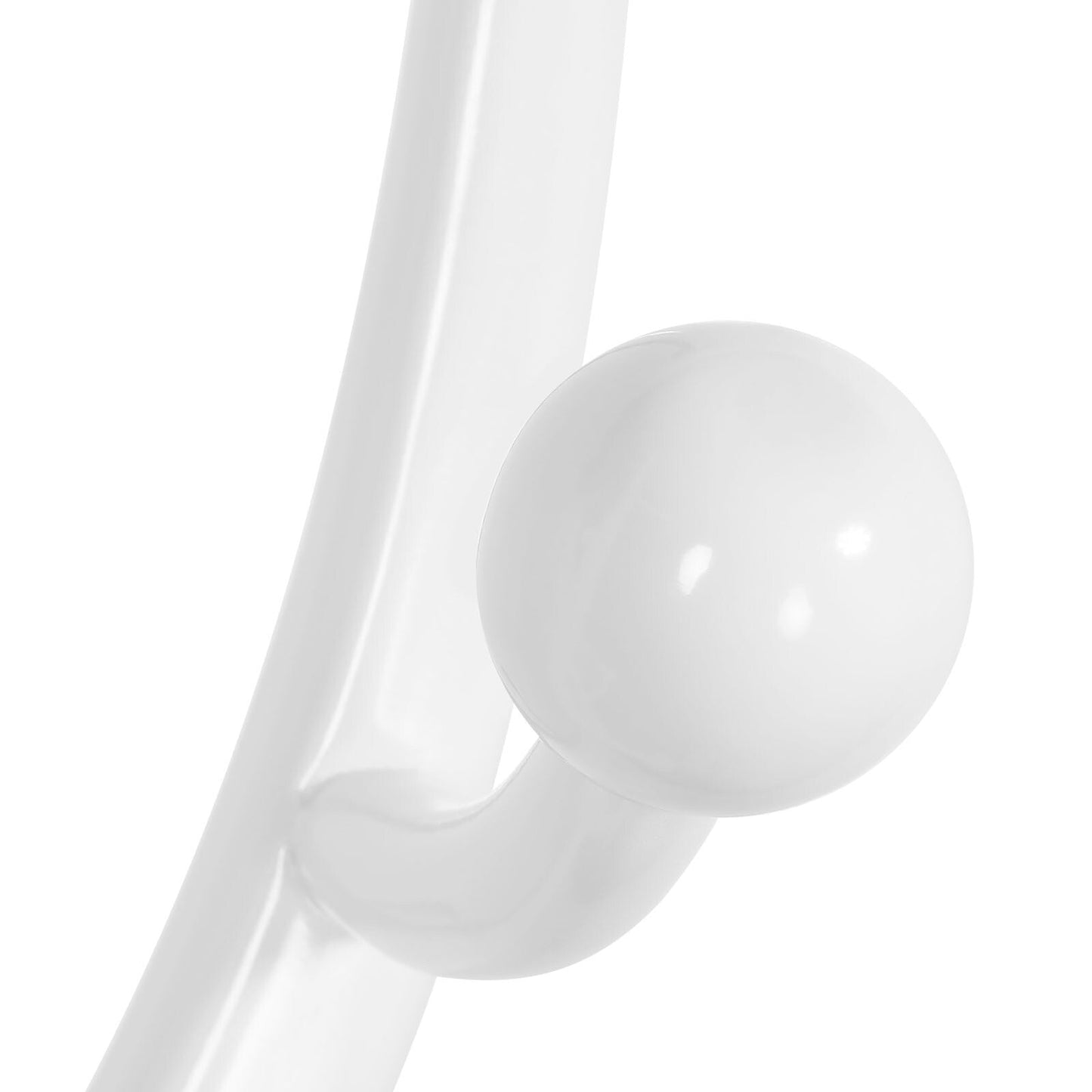 Tree-branch Rubberwood Freestanding Coat Rack with 8 Hooks - 24.5W x 70.87H