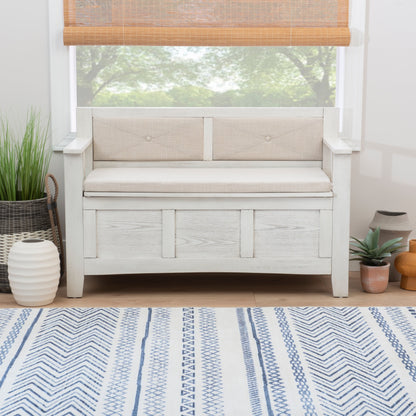 Dahlia Wood Flip Top Storage Entryway Bench