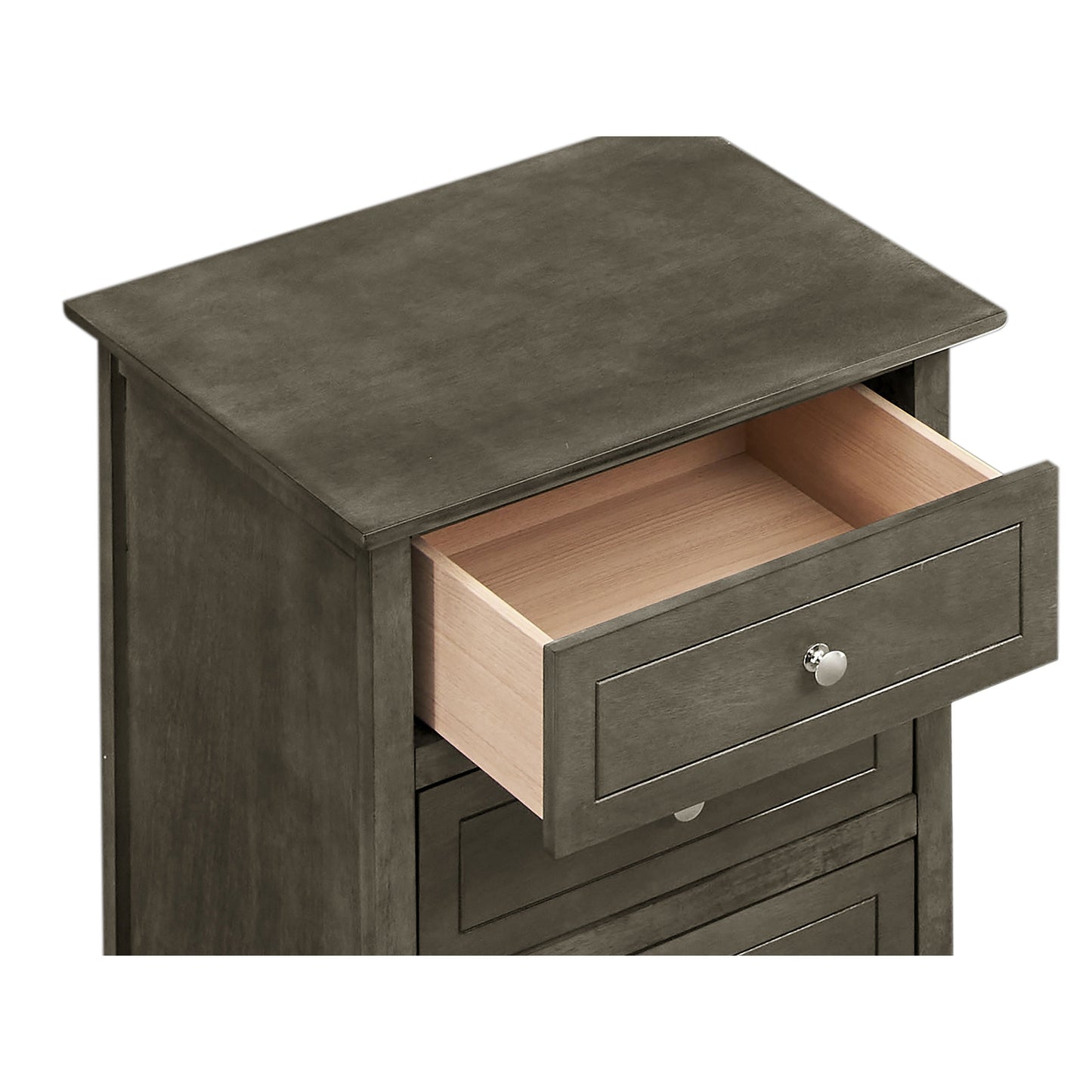 Daniel 3-drawer Transitional Wooden Nightstand
