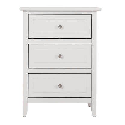 Daniel 3-drawer Transitional Wooden Nightstand