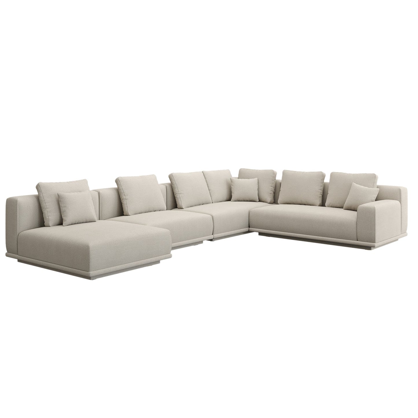 Eden Sectional Sofa Beige
